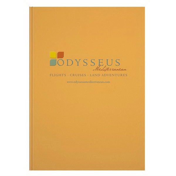 7" x 10" ShimmerFlex perfect-bound medium notebook w/  jewel-tone colors,... from ASI 91340 Journalbooks/Timeplanner Calendars