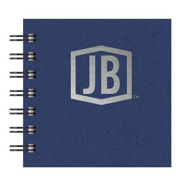 4" x 4" Prestige square Jotter pad journal with foil or... from ASI 91340 Journalbooks/Timeplanner Calendars