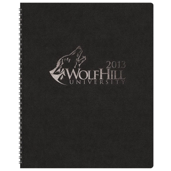 Vertical monthly planner that measures 8.5" x 11" and has a... from ASI 91340 Journalbooks/Timeplanner Calendars