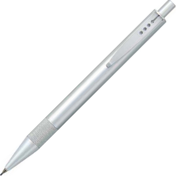Click-action pencil with a solid brass barrel and metallic textured grip... from ASI 68190 Lungsal / Lungsal