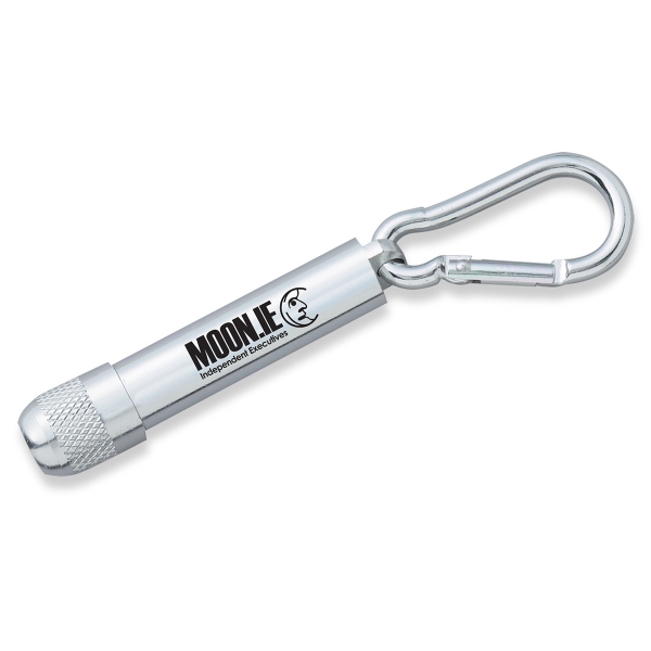 Carabiner light with bright LED light.... from ASI 80150 ZZ DROPPED -Quick Point Inc / Quickpoint (TM)