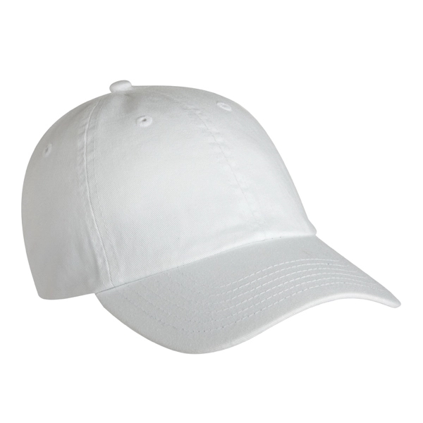 6-panel, unstructured chino twill cap with contrasting undervisor.... from ASI 80129 Quake City Caps