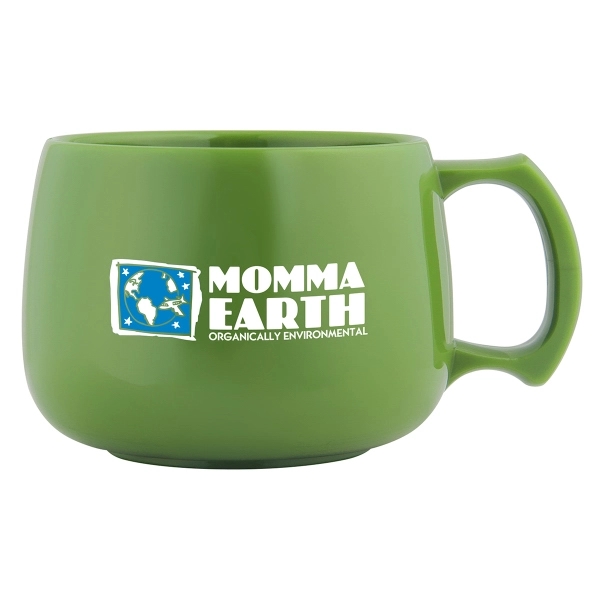 12 oz capacity mug. Environmentally friendly.... from ASI 80150 ZZ DROPPED -Quick Point Inc