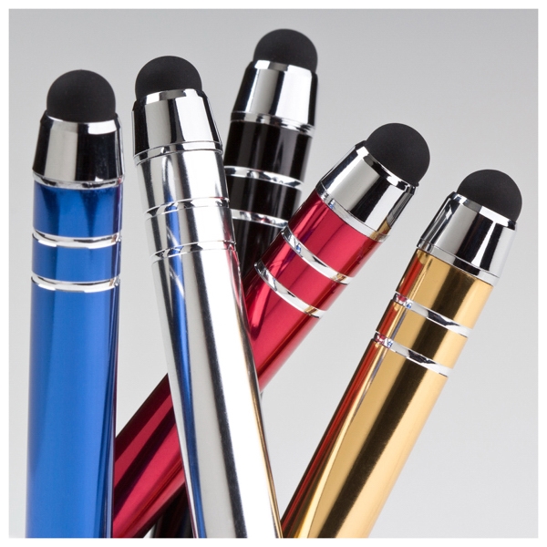 Mini capacitive Screen touch pen with lanyard. Good for iPad, iphone,... from ASI 41511 Brainchild USA Inc / BrainChild Gift Club