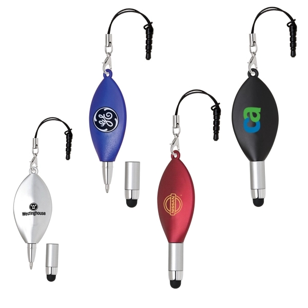 Mini ballpoint plastic pen that's only 3" long equipped with a... from ASI 40544 Binaco