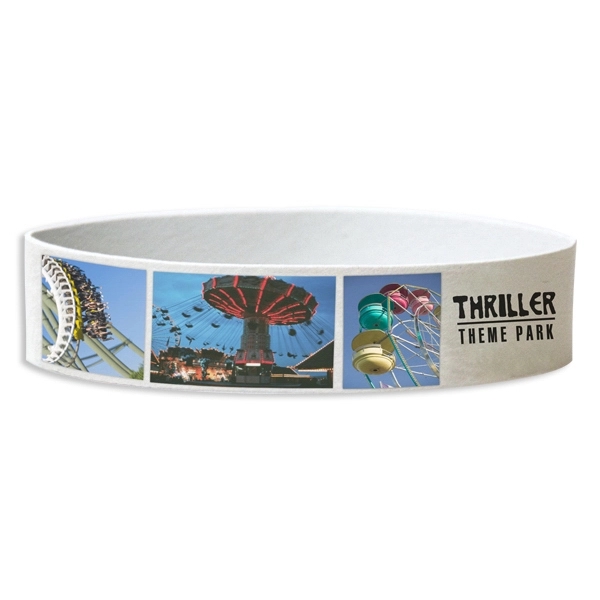 Fotoflex™ Wristbands. Custom printed to exact specifications. Durable, crisp images. Can... from ASI 34345 Ad Bands Plus / Ad-Bands Alliance Rubber