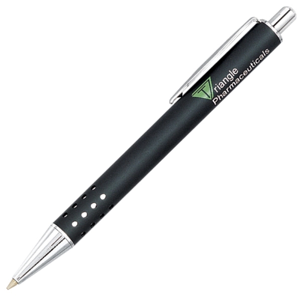 Click action mechanism ballpoint pen with matte lacquer finish, green.... from ASI 79535 Primetime
