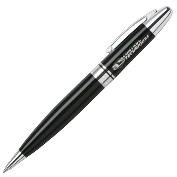 Twist action mechanism ballpoint pen with heavy weight brass construction.... from ASI 79535 Primetime / Primetime