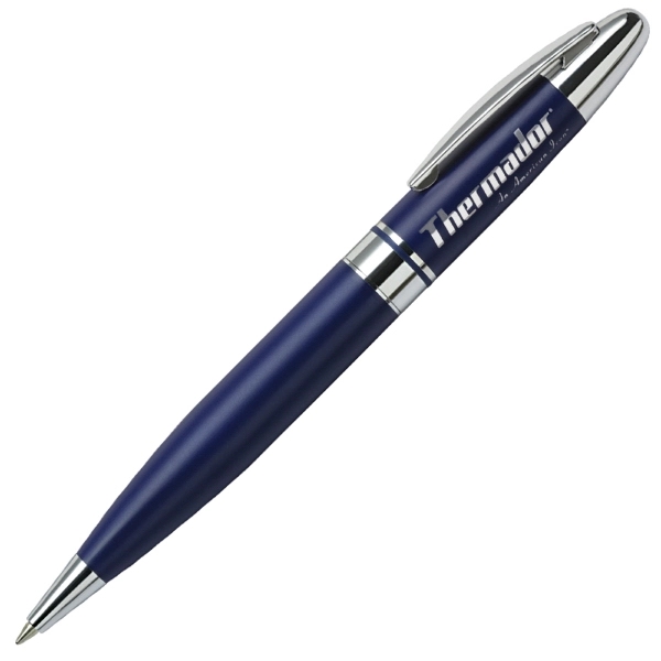 Twist action mechanism ballpoint pen with heavy weight brass construction.... from ASI 79535 Primetime / Primetime