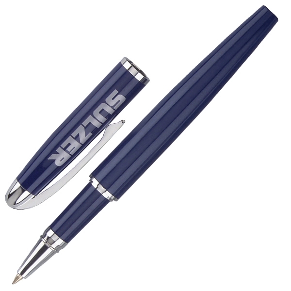 Cap off rollerball pen with spring pocket clip.... from ASI 79535 Primetime / Primetime