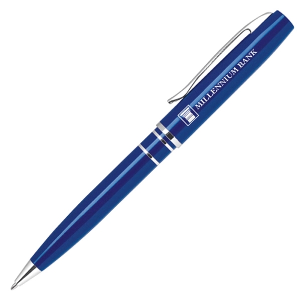 Twist action ballpoint pen with enamel lacquered barrel.... from ASI 79535 Primetime / Primetime