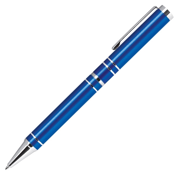 Twist action aluminum ballpoint pen with lacquer finish.... from ASI 79535 Primetime / Primetime