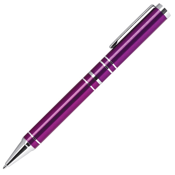 Twist action aluminum ballpoint pen with lacquer finish.... from ASI 79535 Primetime / Primetime