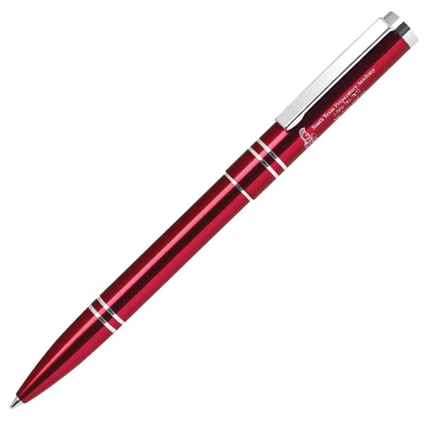 Click action aluminum ballpoint pen with lacquer finish.... from ASI 79535 Primetime / Primetime