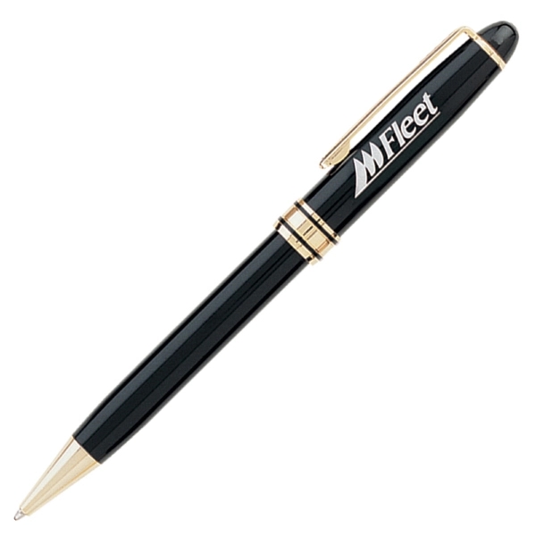 Aluminum twist action ballpoint pen with metallic color barrel.... from ASI 79535 Primetime / Primetime
