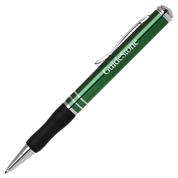 Aluminum twist action ballpoint pen... from ASI 79535 Primetime / Primetime
