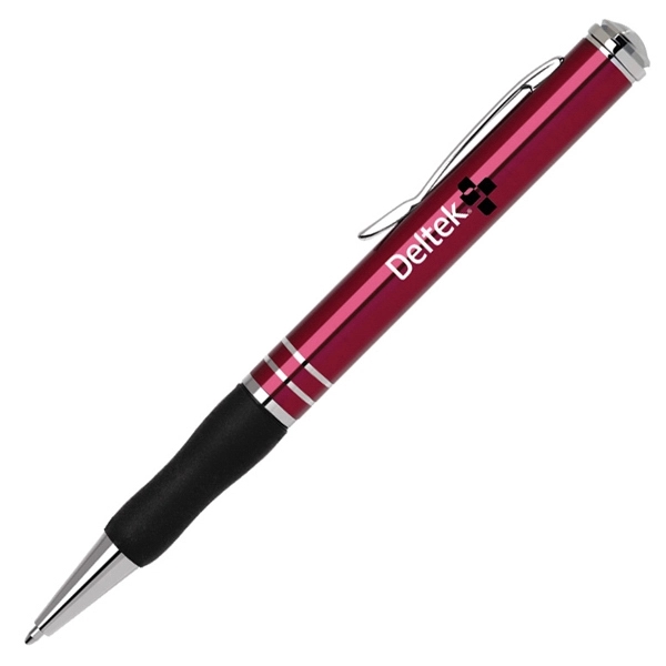 Aluminum twist action ballpoint pen... from ASI 79535 Primetime / Primetime