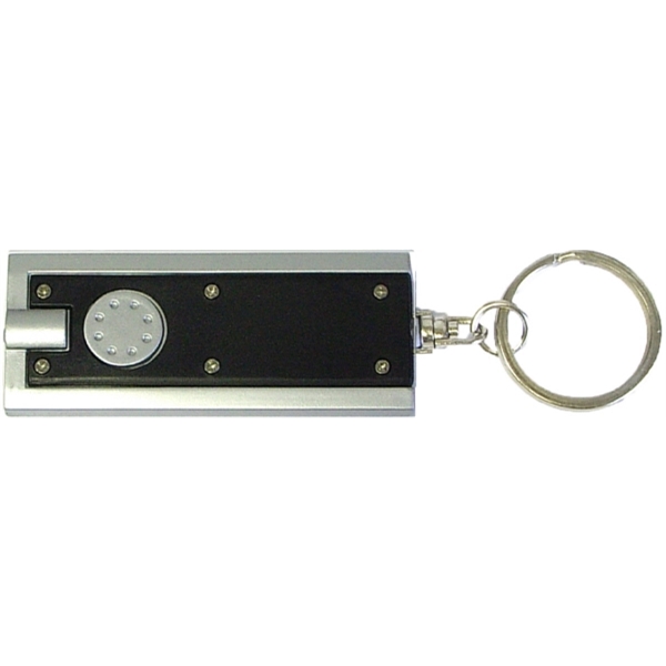 Keychain with LED light.... from ASI 74585 Nu Promo International / Nu Promo Line