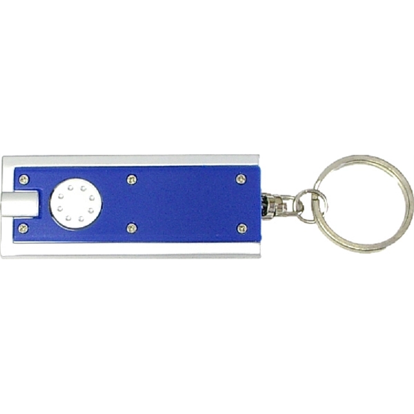 Keychain with LED light.... from ASI 74585 Nu Promo International / Nu Promo Line