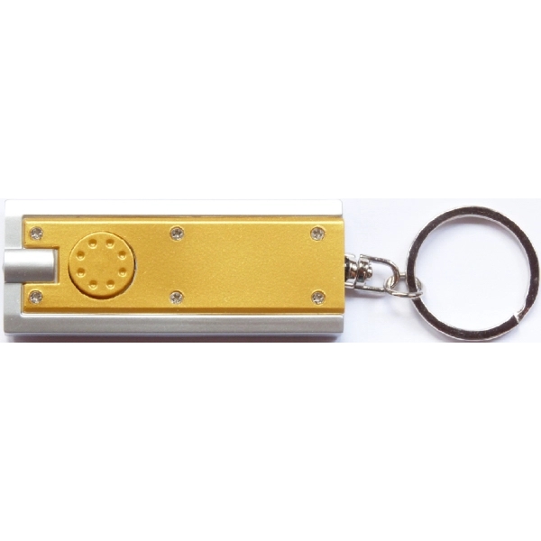 Keychain with LED light.... from ASI 74585 Nu Promo International / Nu Promo Line