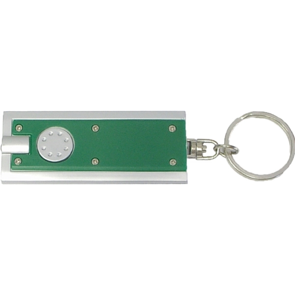 Keychain with LED light.... from ASI 74585 Nu Promo International / Nu Promo Line