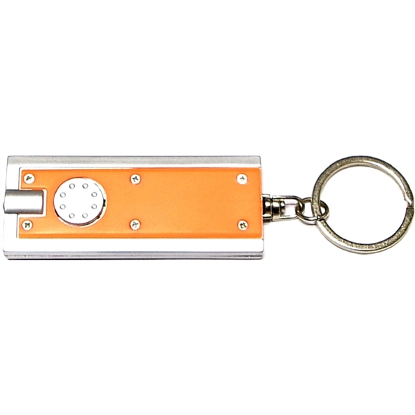 Keychain with LED light.... from ASI 74585 Nu Promo International / Nu Promo Line