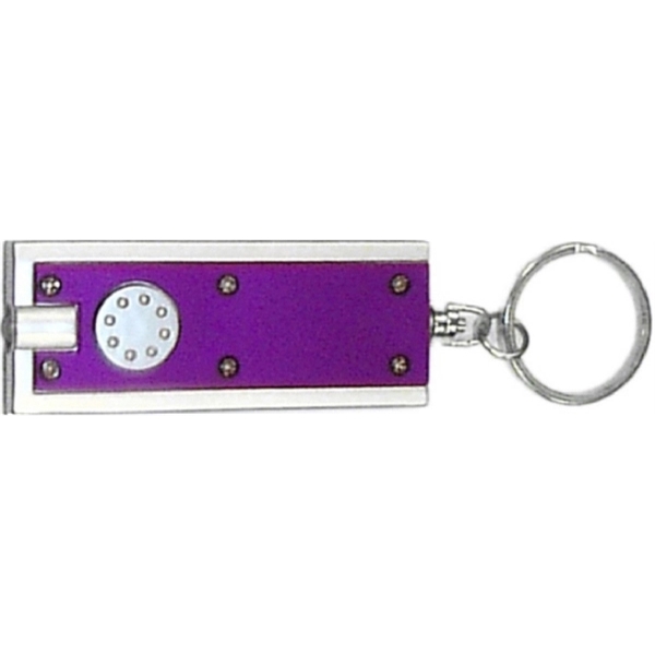 Keychain with LED light.... from ASI 74585 Nu Promo International / Nu Promo Line