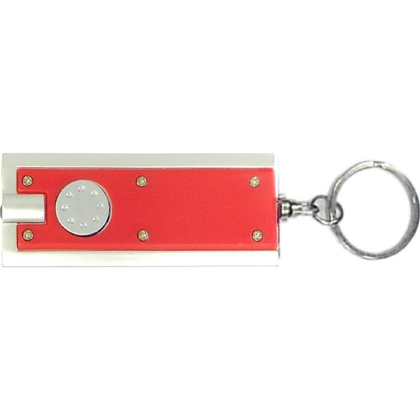 Keychain with LED light.... from ASI 74585 Nu Promo International / Nu Promo Line