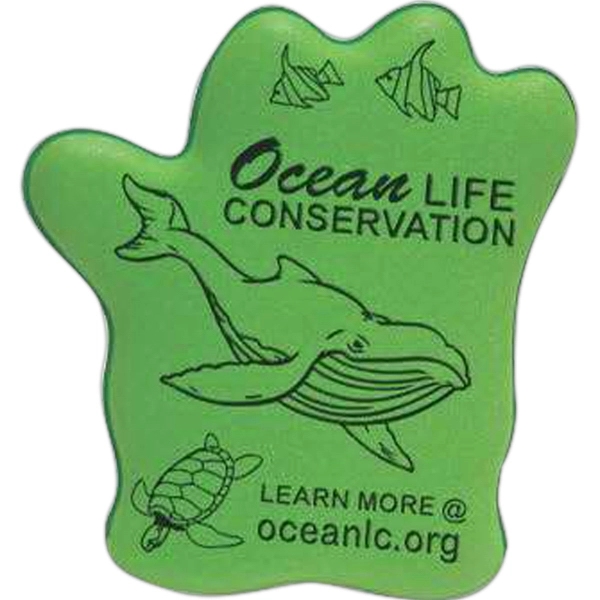 The 6" bath mitt whale is available in different colors.... from ASI 42155 Amerifoam® - The House of Foam