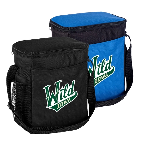 600 Denier Polyester 12-can cooler which can fit tall sports bottles... from ASI 40544 Binaco