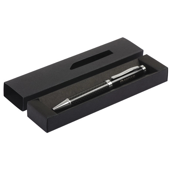 Black cardboard gift box for one pen.... from ASI 42920 Busrel Inc