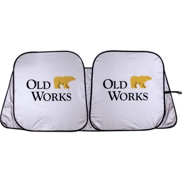 Versatile shade with the new patented contoured flap design.... from ASI 37586 Auto-Sun-shade/Intertek