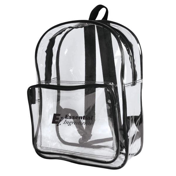 Clear vinyl backpack.... from ASI 31517 Admart Products / Admart Line