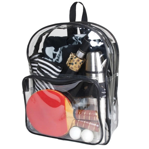 Clear vinyl backpack.... from ASI 31517 Admart Products / Admart Line