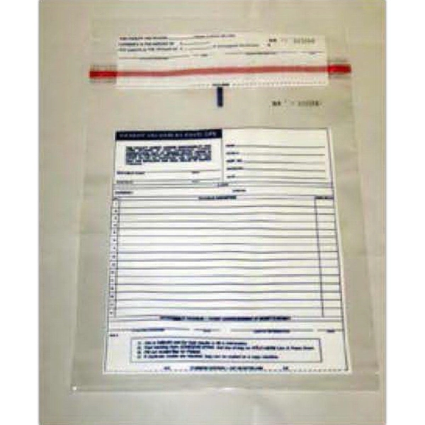 100% recyclable Tamper Evident Patient Valuable Bags.... from ASI 81350 Regal Poly-Pak