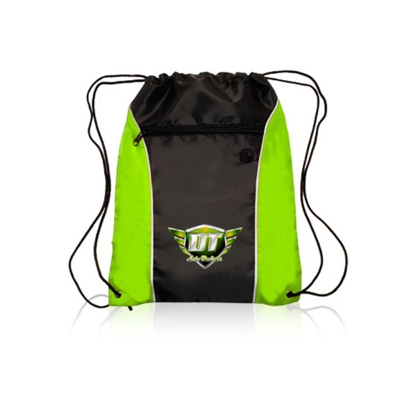 Color side drawstring backpack.... from ASI 39552 BEL Promo