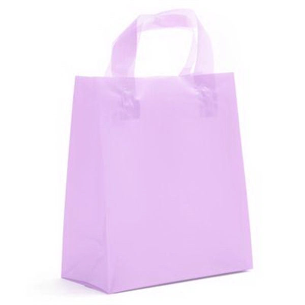 Shopping bag with soft loop handle, 4 mil with bottom insert.... from ASI 92480 Uniflex / U F