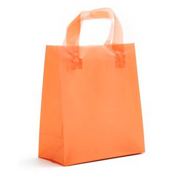 Shopping bag with soft loop handle, 4 mil with bottom insert.... from ASI 92480 Uniflex / U F