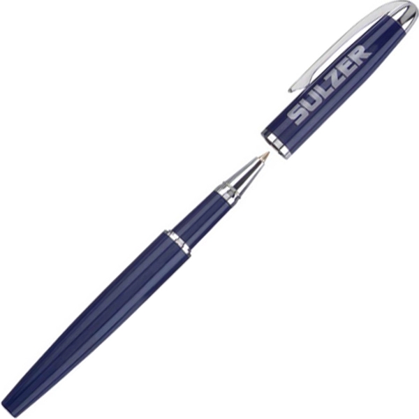 Solid brass cap-off rollerball pen available in several colors with a... from ASI 68190 Lungsal / Lungsal