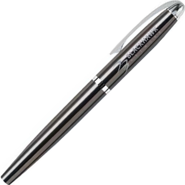 Solid brass cap-off rollerball pen available in several colors with a... from ASI 68190 Lungsal / Lungsal
