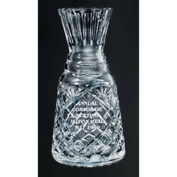 Wine carafe/ decanter award, 24% lead crystal.... from ASI 65153 Kirk & Matz LTD / Swatkins