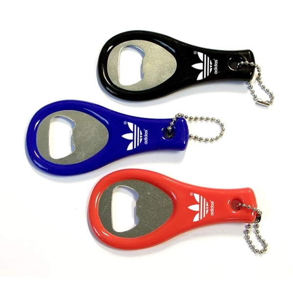 Tennis / Racquetball Racket Shape Bottle Open... from ASI 74585 Nu Promo International / Nu Promo Line