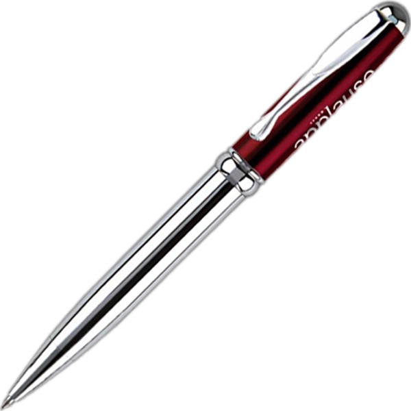 Brass twist-action pen with a cool metallic color finish and a... from ASI 68190 Lungsal / Lungsal