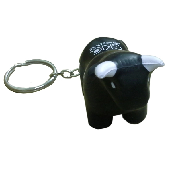 Bull Shape Key Chain and stress reliever.... from ASI 74779 O & S Supply Company LLC / O & S Supply Company