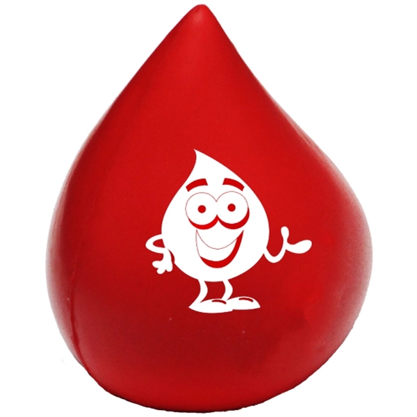 Stress reliever in Red Droplet Shape.... from ASI 74779 O & S Supply Company LLC / O & S Supply Company