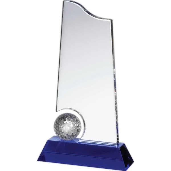 Crystal golf award.... from ASI 65153 Kirk & Matz LTD / Swatkins
