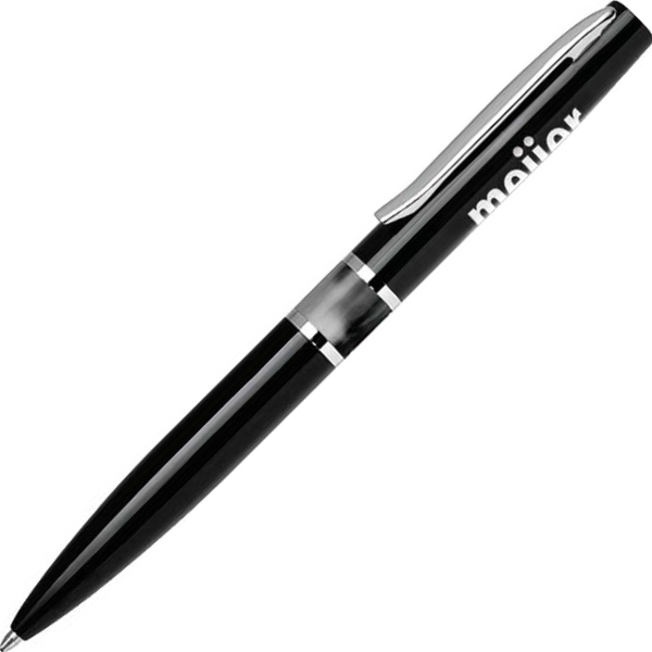 Aluminum twist-action ballpoint pen with a lustrous enamel body and acrylic... from ASI 68190 Lungsal / Lungsal