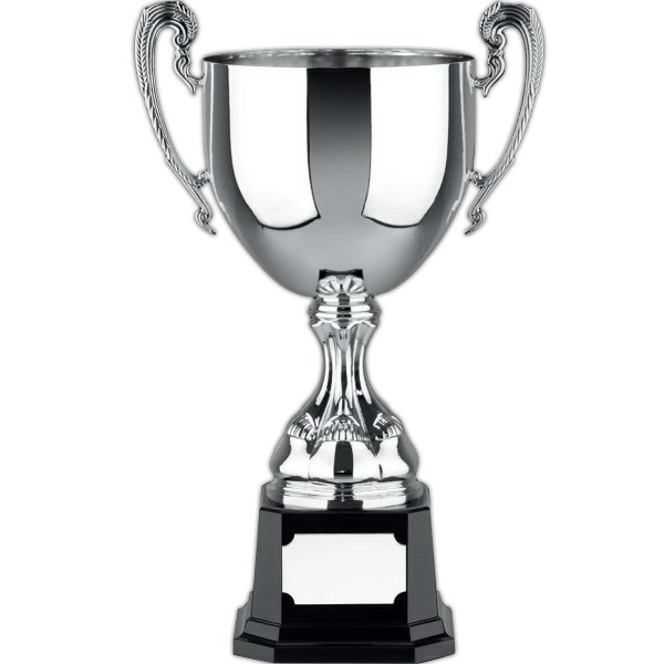 Trophy cup award on new heavyweight bases, 5 sizes available.... from ASI 65153 Kirk & Matz LTD / Swatkins
