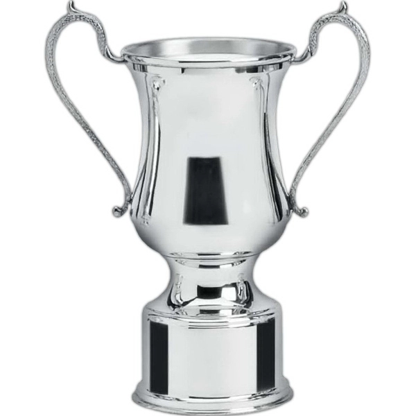 Pewter traditional trophy style cup award with large handles.... from ASI 65153 Kirk & Matz LTD / Swatkins