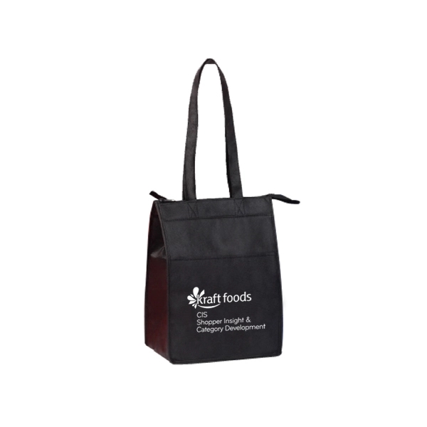 Non-Woven Insulated Zippered Lunch Tote... from ASI 31517 Admart Products / Admart Line